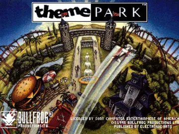 Theme Park (JP) screen shot title